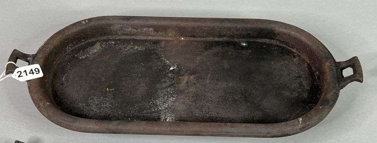 Unmarked 18” Cast Iron Griddle Pan image