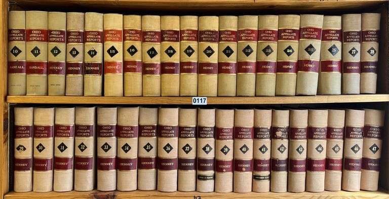 Ohio Appellate Reports Volumes 1-47