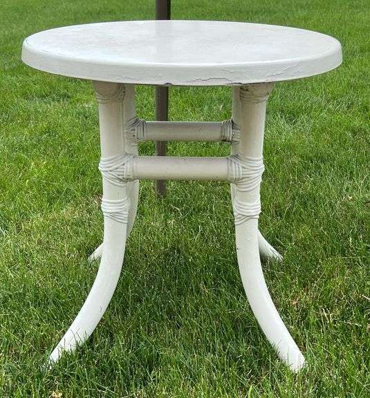Collapsible Table, End Table and Stool