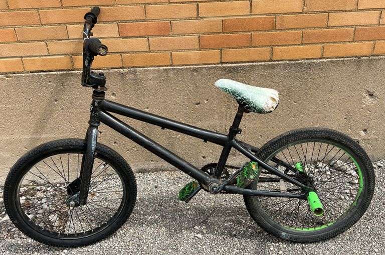 Black & Green Unnamed Bike