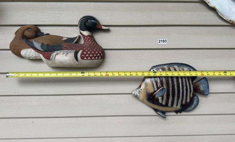 Ducks, Goose, & Fish Wall Decor