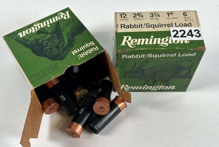 Assortment of 12 Gauge Remington Shotshells