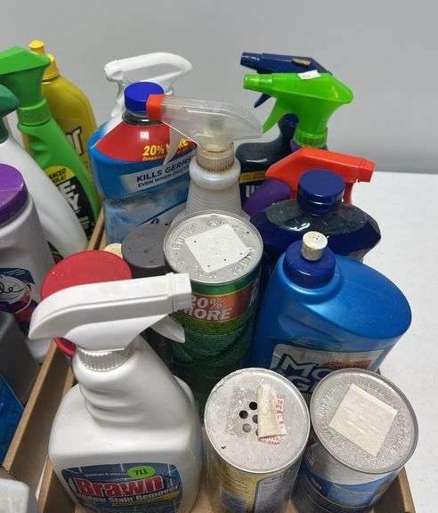Large Lot of Cleaning Supplies & Misc