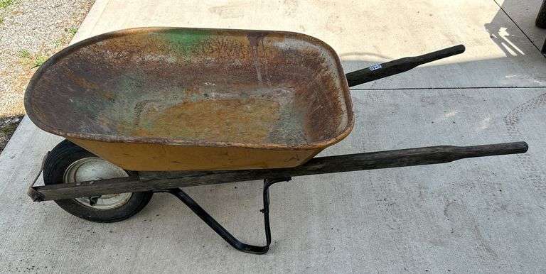 Yellow Wheelbarrow