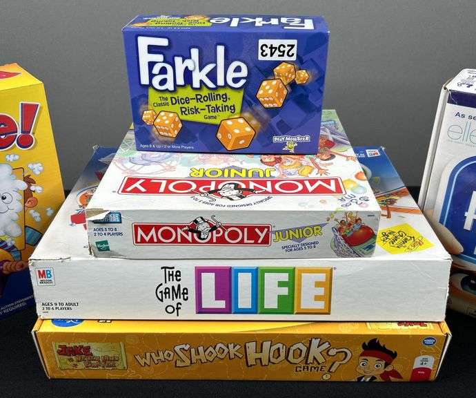 Farkle, Heads Up, Pie Face & Other Games