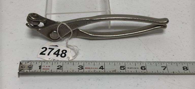 Vintage Aviation Sheet Metal Pliers