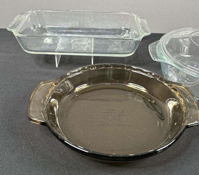 Anchor Ovenware Glass Cassarole Dishes & Bread Dishes