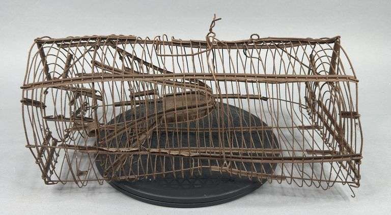 Vintage Rat Cage Trap image