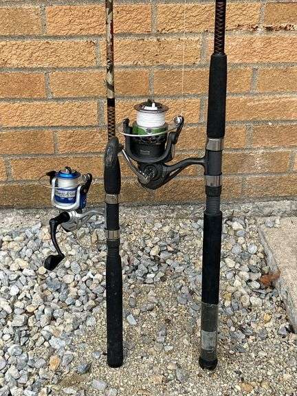 Lot of 2 ‘Ugly Stik’ Fishing Poles