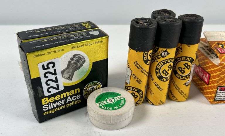 Assortment of Air Gun BB’s & Pellets
