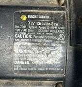 Black & Decker Saw & Craftsman Sander Polisher