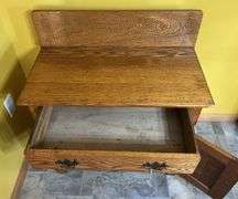 Oak Dry Sink