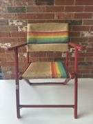 Colorful Wooden Collapsable Chair