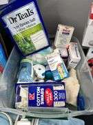 Assortment of Medical Products: Blood Pressure Cuff, BP Monitor, Body Wrap, Etc.
