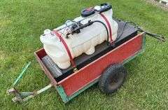 Lawn Sprayer Wagon