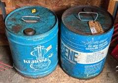 Pair of 5 Gallon Kerosene Cans