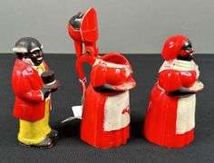Aunt Jemima Salt & Pepper Shakers and Syrup Container