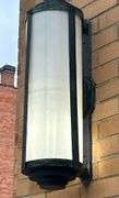 Art Deco Exterior Cylinder Lighting