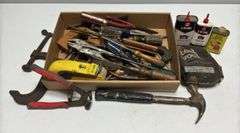 Vise Grips, Screwdrivers, 3 in 1 Oil, & Misc. Tools