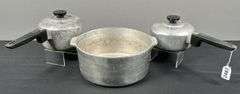 2 Magnalite 1 QT. Saucepans & 5 QT. QHC Pot *Without Lid*