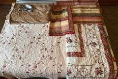 Assortment of Quilts & Blankets