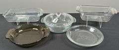 Anchor Ovenware Glass Cassarole Dishes & Bread Dishes