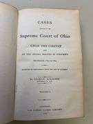 Ohio Reports Law Books Volumes 1-20