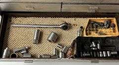 Kennedy Tool Box *with contents* and Kaiser 12 Propane Tank w Pressure Gauge