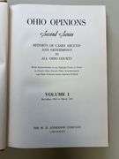 OHIO Opinions 2nd Series Volumes 1-75