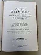 OHIO Opinions Annotated Volumes 1-60