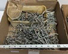 Peg Board Hooks, Craftsman Tool Box & Contents, Snow Scrapers, & Misc.