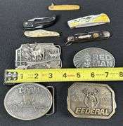 ‘Federal’, Coors’ and other Misc Belt Buckles