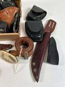 Assortment of Leather Holsters
