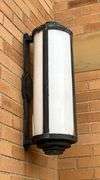 Art Deco Exterior Cylinder Lighting