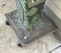 Cast Iron Base on Wheels