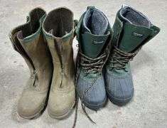 (2) Pairs of Size 11 Boots