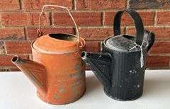 Black & Orange Watering Cans