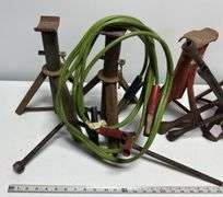 Jumper Cables, Jack Stands, tries Iron & 4-Way Tire Wrenches