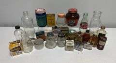 Vintage Glass Bottles & Containers