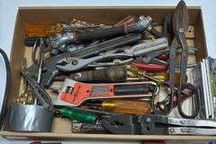 Craftsman Trouble Light Reel & Assorted Tools