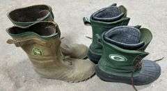 (2) Pairs of Size 11 Boots