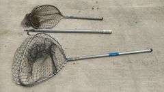 Pair of Fishing Nets, & eez-In Telescoping Pole