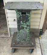 Cast Iron Base on Wheels