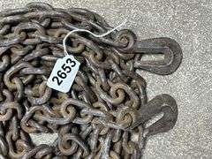 Pair of 1/4” Log Chains