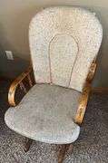 Dutailier Glider w Cream Cushions