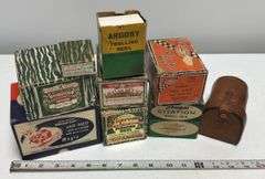 Vintage Fishing Reel Boxes