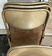 4 Padded Card Table Chairs