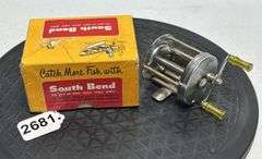 South Bend No.20 Level Wind Bait Casting Reel