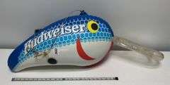 Blow up Budweiser Advertising Fishing Lure