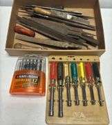 Hex Drivers, Drill Bits, & Files